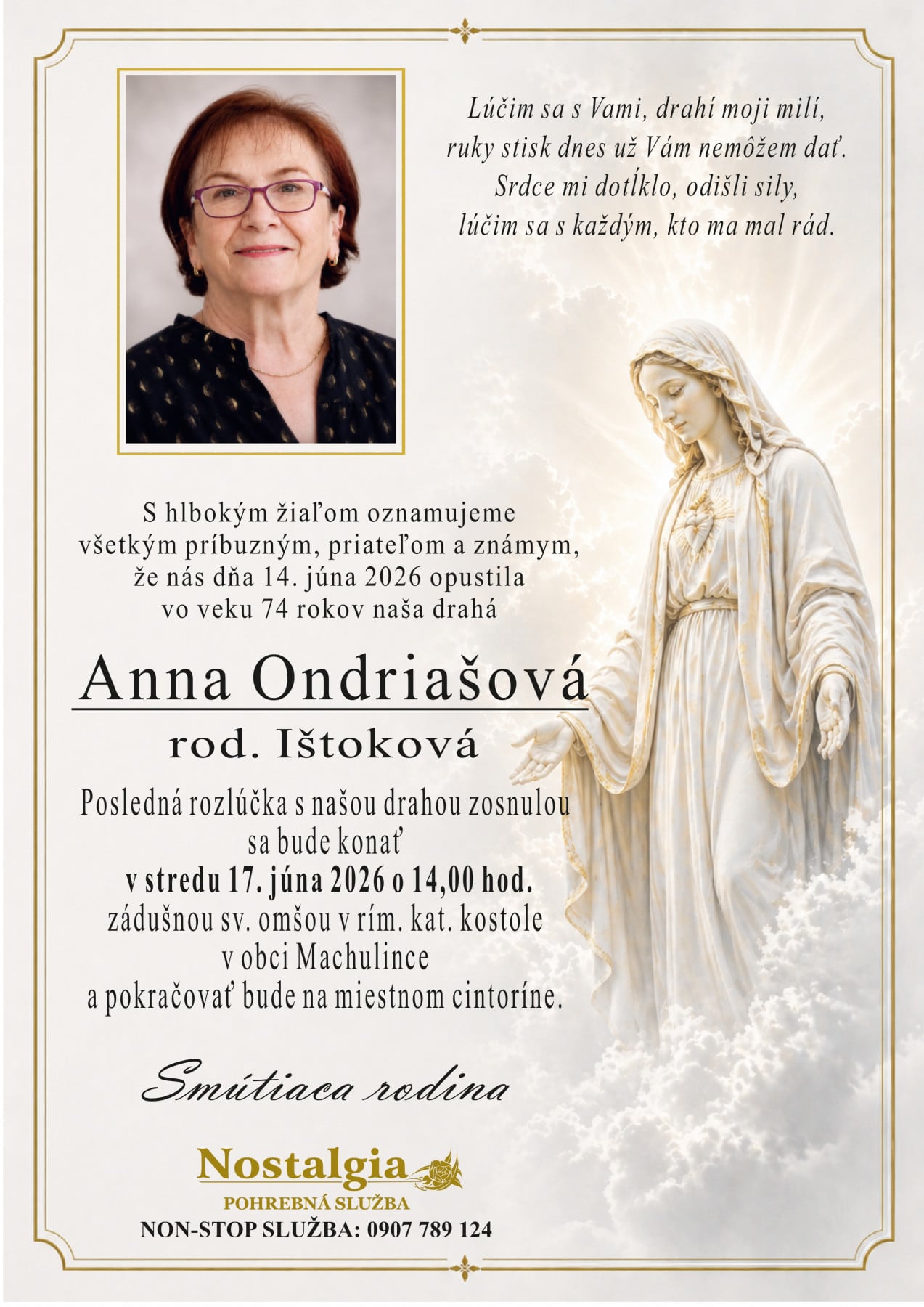 Anna Ondriašová 