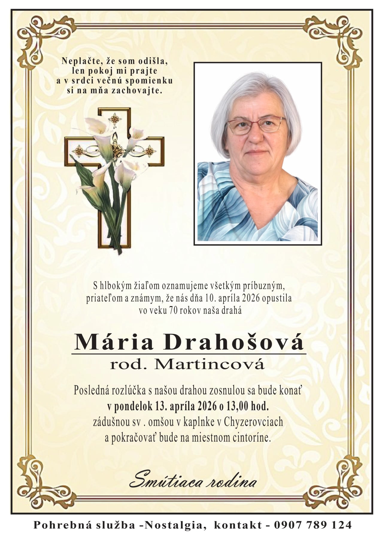 Mária Drahošová