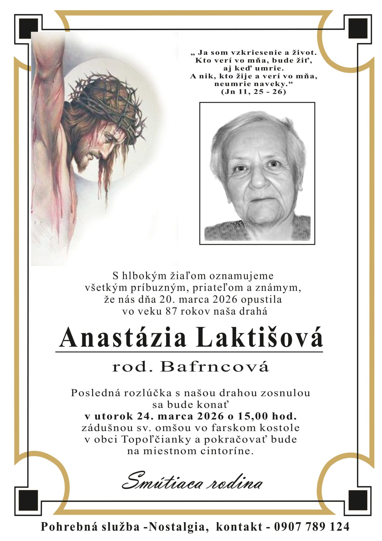 Anastázia Laktišová