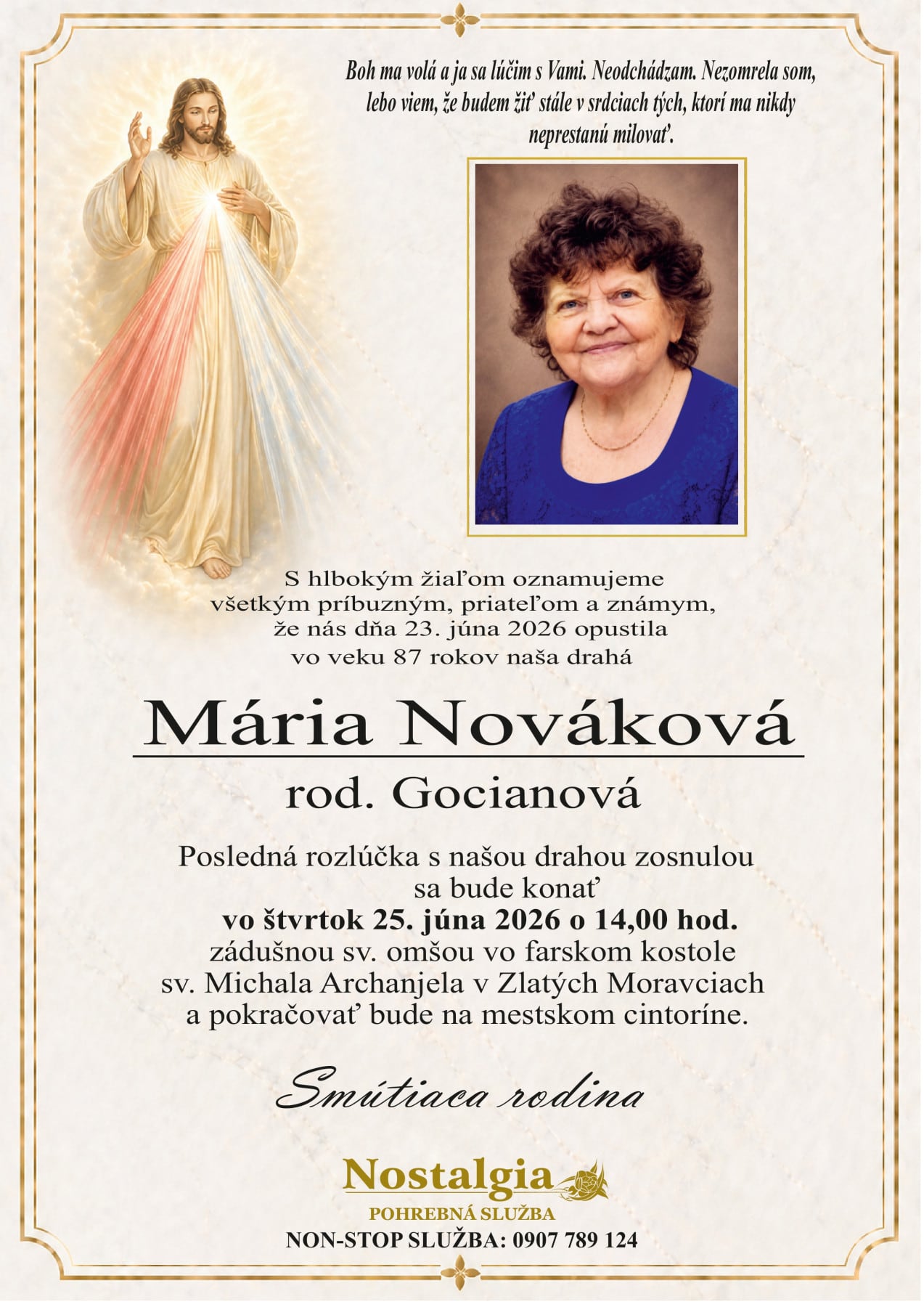 Mária Nováková
