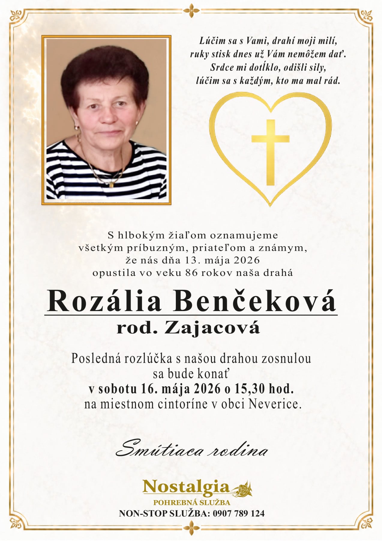 Rozália Benčeková
