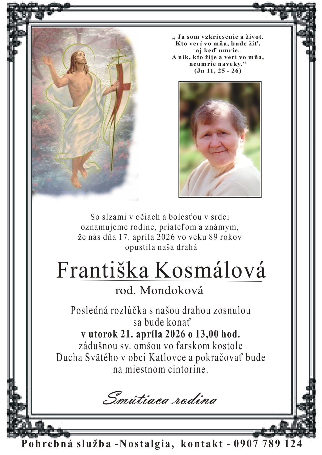 Františka Kosmálová
