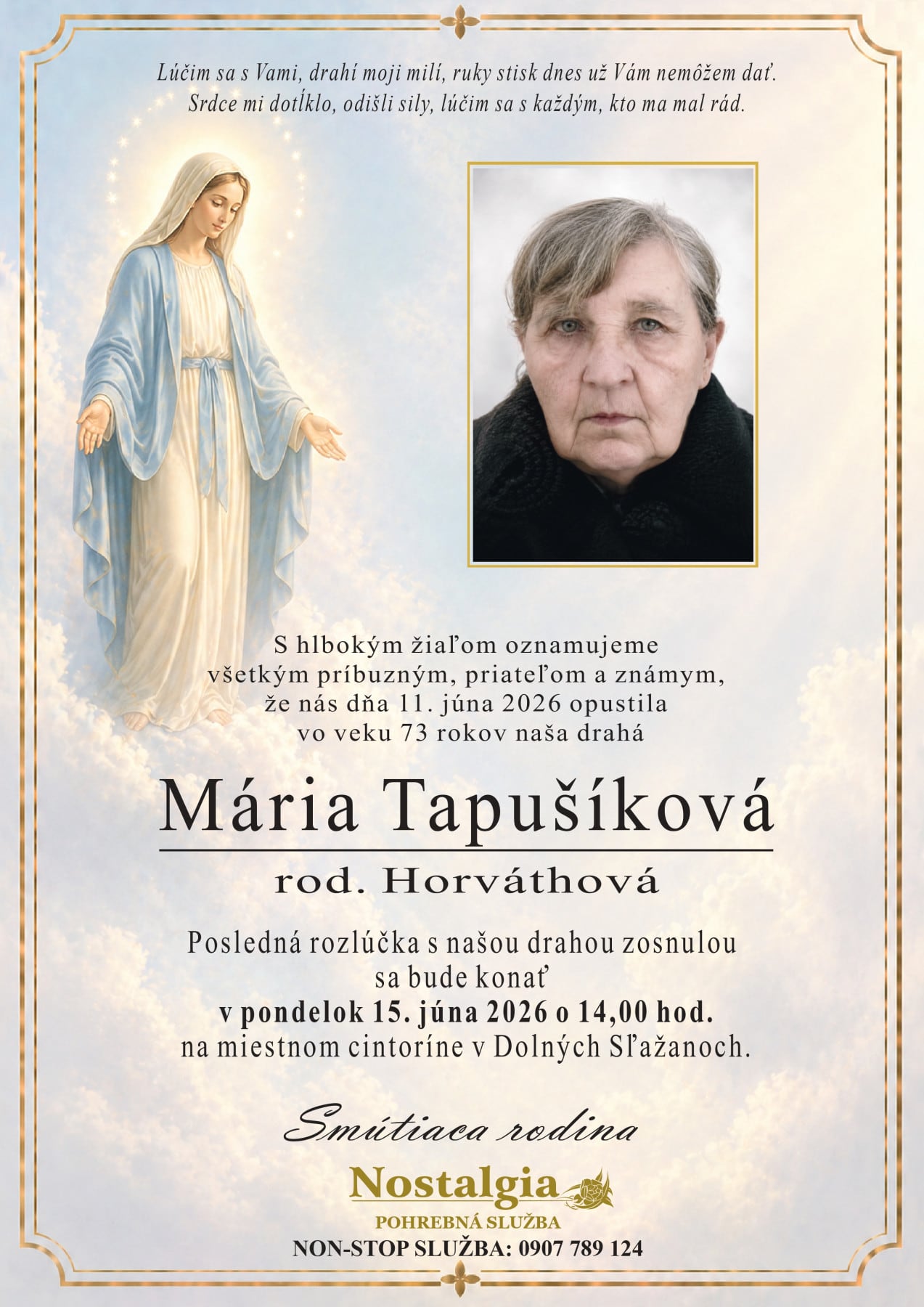 Mária Tapušíková