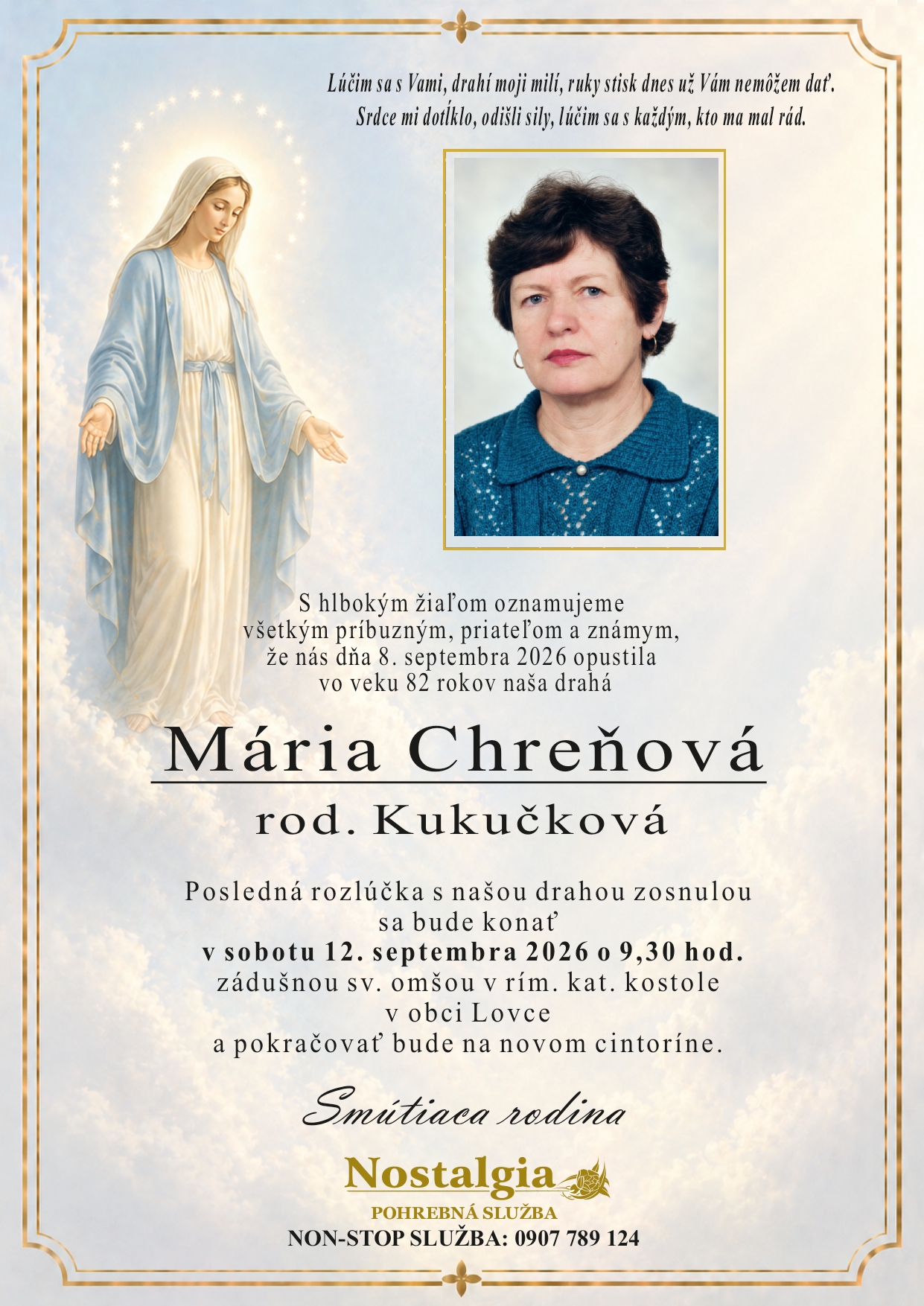 Mária Chreňová