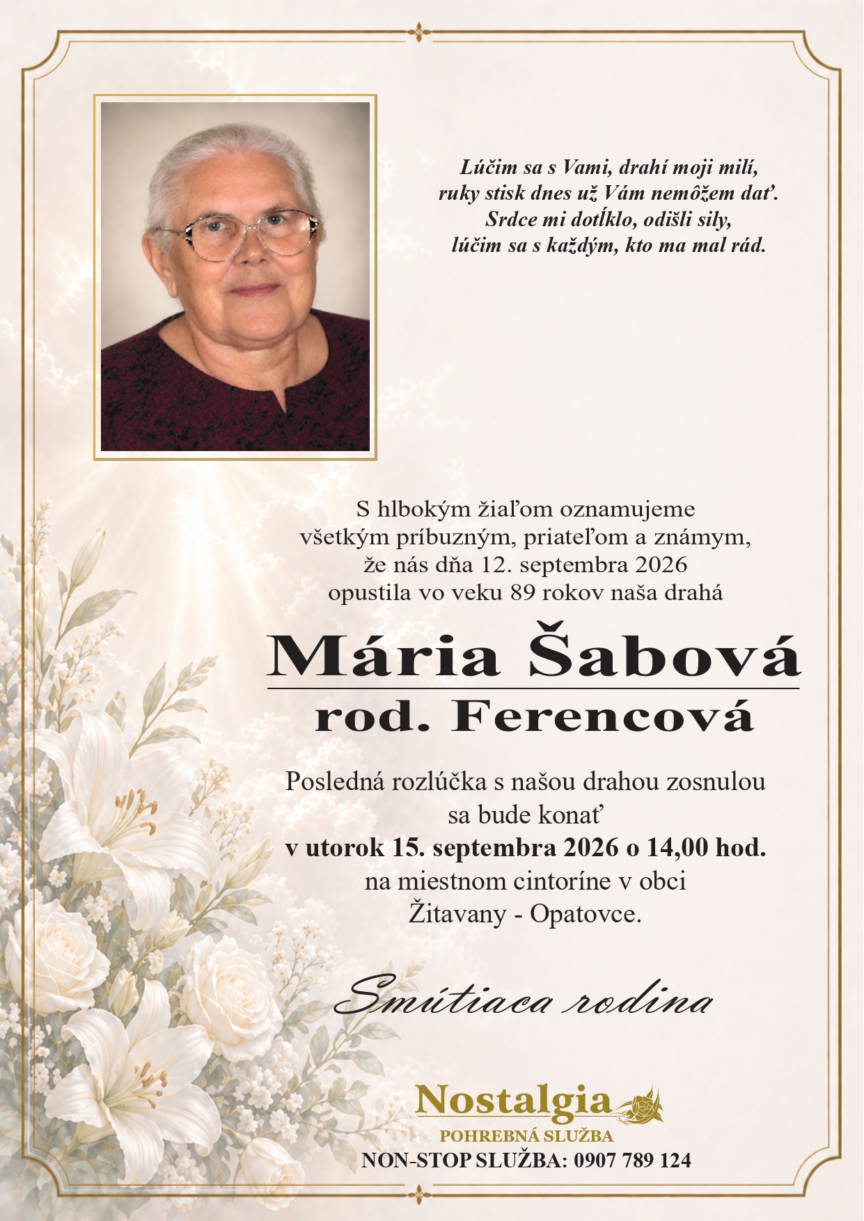 Mária Šabová